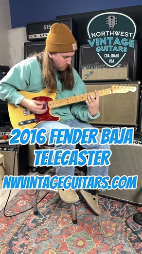 2016 Fender Baja Telecaster nwvintageguitars.com #fyp #guitar #electricguitar #telecaster