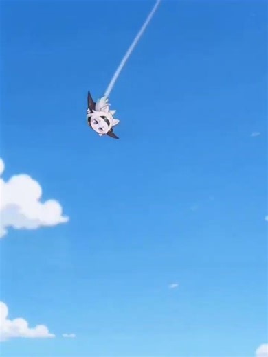 Nekofly jumps from a helicopter - Honkai Star Rail