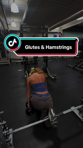 Glute & hamstring routine 🤎 #workout #glutes #hamstring #routine #tutorial