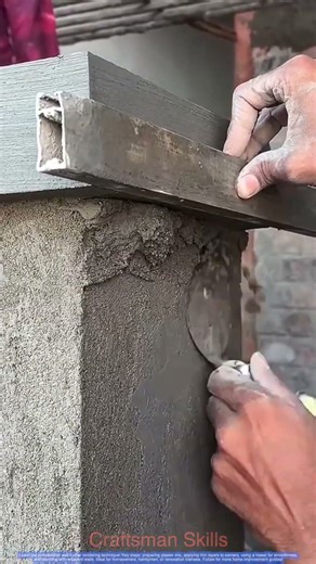 Corner Plastering Finishing: Smooth Rendering Demo