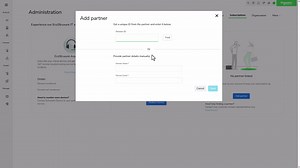 Video: Add a partner to your organization in IT Expert