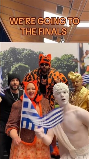 Ελλάδα Akylas Eurovision 2026: Reacts after qualifying to the Grand Final #ακυλασ #ferto #greece
