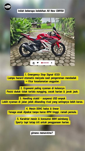 Bukan Sekadar Sport 150cc, Ini Keunggulan CBR150! #shorts #otomotif #foryou