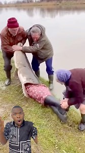 Fishermen pull out old woman from a large fish😱 | Chief of Comedy