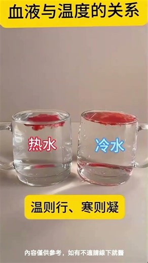 血液與溫度的關係。#亮呇身心能量磁場平合調理 #能量 #磁場 #台南#筋膜 #健康 #整復#拔罐 #穴位 #經絡
