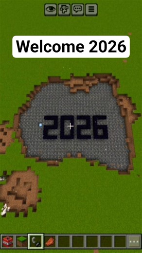 Welcome 2026 #minecraft #youtubeshorts #trending #2026 #memes #viral #youtube #newupdate