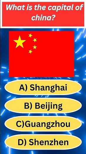 🇨🇳 What is the Capital of China?