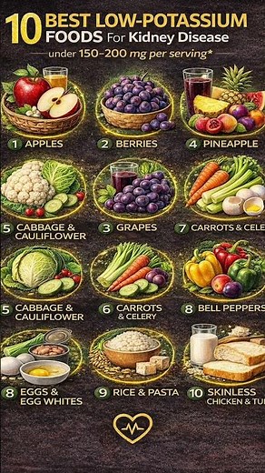 A kidney-friendly, low-potassium diet. See description for more details