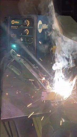 115v FCAW/MIG Millermatic 135 Welder Welding