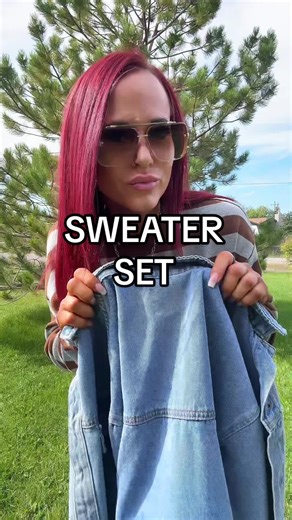 Such a cute, comfy set for every season. Easily dress up or down! #loungeset #2pieceset #sweaterset