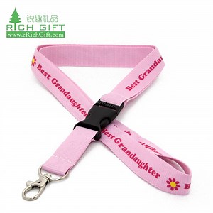 [Hot Item] Custom Fine Heat Transfer Printing Lanyard for Employee's Card