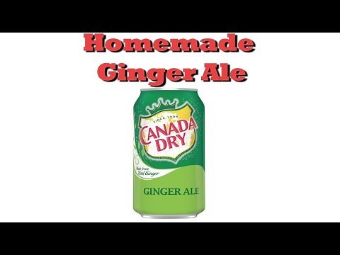 How To Make Homemade Ginger Ale Soda | Drinks Made Easy