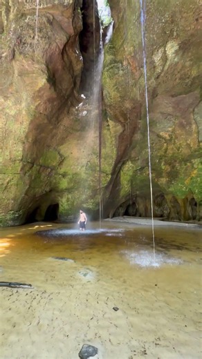 Cave in the Amazon