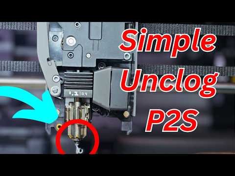 Bambu Lab P2S How To Identify For Nozzle Clog