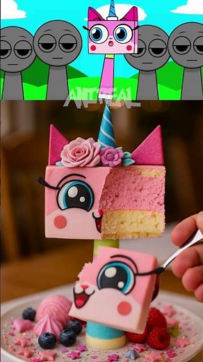 Incredibox Sprunki OC - Unikitty but Cake In Real Life!