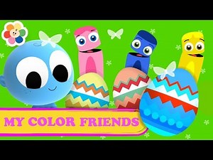 My Color Friends | Easter Special | Color Crew & Goo Goo | New Fun Educational Videos | BabyFirst