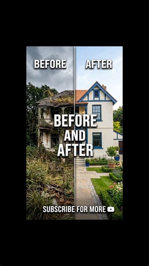 They Found This Abandoned Quest House… The Transformation Is Incredible #restoration #timelapse