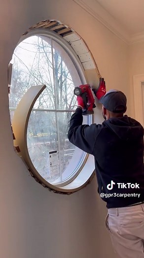 Easy Steps for Round Window Flexible Trim Installation