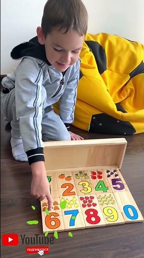 Numbers 1234567890 learning videos from Egor