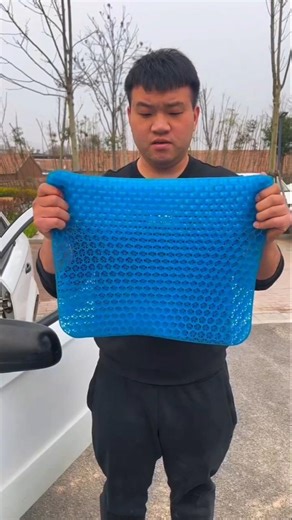 🥵 Hard Car Seats Hurt 😖 Gel Seat Cushion Saves Back Comfort 💺✨
