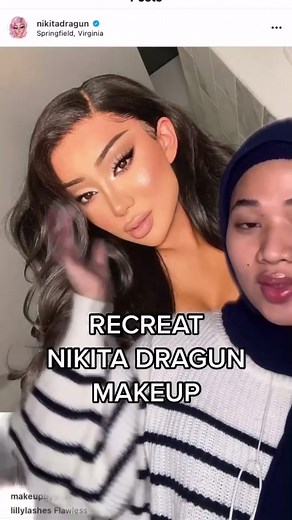 Nikita Dragun Makeup Tutorial Recreation