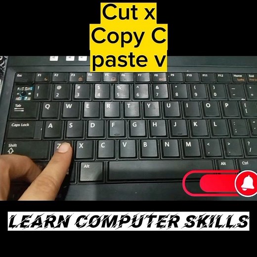 how to cut copy paste on laptop #youtubeshorts #computershorts #viral