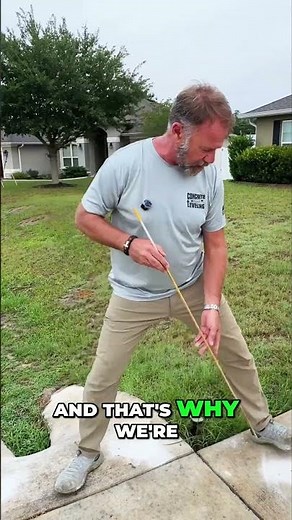 2-Inch Void Found Under Driveway! 727-537-6025 | Watch Full Video Below | Subscribe