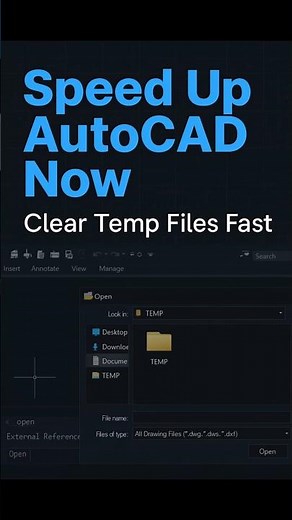 AutoCAD Running Slow? This Fixes It Instantly #SpeedUp #Tutorial
