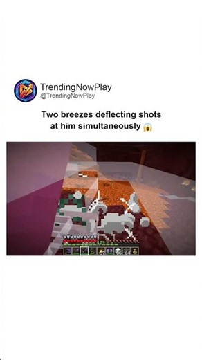 Breeze Chaos Destroys Everything - #EthosLab #Minecraft #Shorts