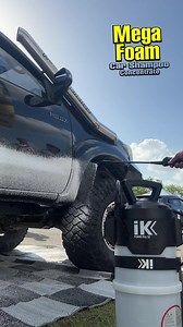 1.5K views · 20 reactions | No pressure washer ? No problem !  The IK e FOAM Pro 12 delivers top level applications without the need to pump it up - just snap on the battery pack and you are good to go ! ✅ Have a look at the result when combined with Mega Foam 朗 Mega Foam : 2 L - $128 VI 4 L - $256 VI IK e FOAM Pro 12 - $2413 VI #iksprayers #interchem #mega #foam #foaming #autodetailing #carwash #trinidad | Interchem Limited | Facebook