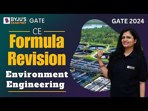Environment Formulas | GATE Formula Revision | GATE 2024 Civil Engineering | BYJU'S GATE
