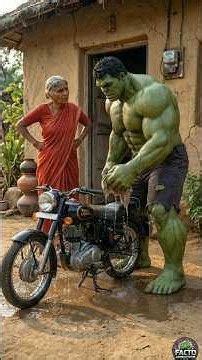 Hulk ne sikhaya sarpanch ko sabak #hulk #aihulk #desihulk #hulkvsredhulk #ai