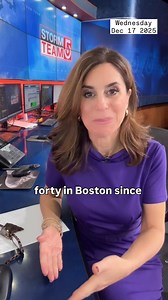 WEDNESDAY AM weather update Breezy and milder in the 40°s today under mostly sunny skies 🌤️ WEATHER ALERT Friday for wind and rain #WCVB | Cindy Fitzgibbon WCVB