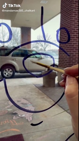 Winnie the Pooh Valentine’s Day Window Art Tutorial