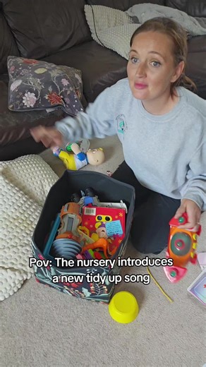 New Tidy Up Song for Nursery Fun