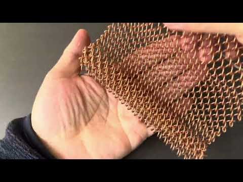 DIY Metal Coil Drapery - Create Your Own Metal Curtain