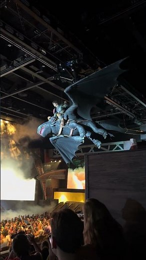 See Toothless the Dragon Fly at Epic Universe How to Train Your Dragon Show