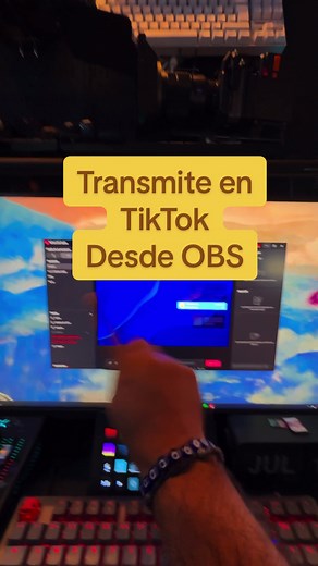Cómo transmitir en TikTok usando OBS sin TikTok Live
