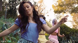 24K views · 184 reactions | Red Velvet's "Huff N Puff" takes us through the looking glass in the fantastical dance video. Track: “Huff n Puff” by Red Velvet Director: Ryan Parma BTS Director: Miles Coulton-Thompson Choreographer: Cat Rendic Dancers: Klaudia Antos Scarlet Aviram Jamie Ruiz Ciara Hurst Johnnie Taylor | DanceOn | Facebook