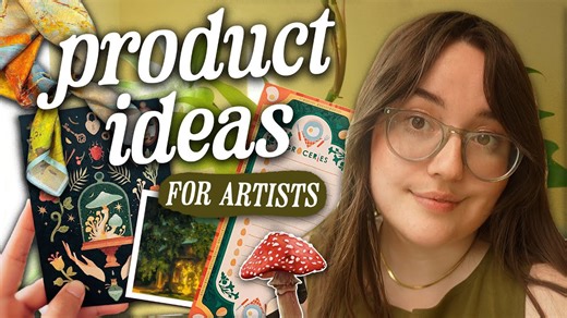40+ profitable product ideas to grow your art business fast