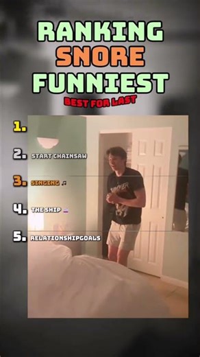 Ranking Top 5 Funniest Snore Moments #hilarious #funnyshorts #snoring