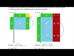 Multiplying Polynomials Using Algebra Tiles