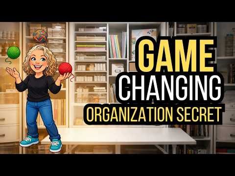 Is Your Craft Space Broken? Here's Your Real Problem #craftspaceorganization #organizationhacks