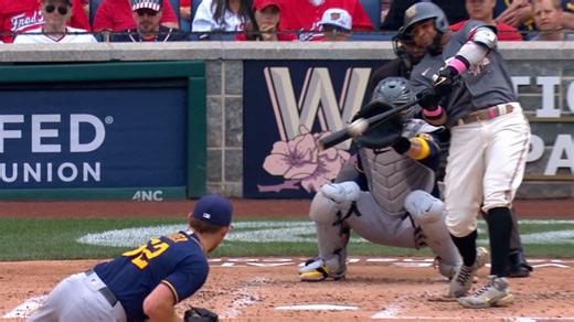 Nelson Cruz's two-run double