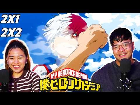 SPORTS FESTIVAL BEGINS! - My Hero Academia Season 2 Episode 1 + 2 Reaction!