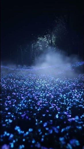 The Bioluminescent Particle Garden | Unreal Engine 5 Cinematic 8K (Vertical)