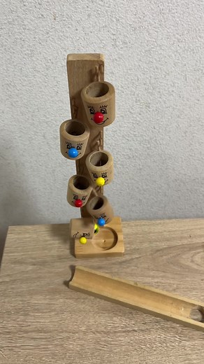 Marble Chain Reaction: ASMR Table Experiment