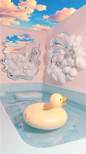 どのプールで漂いたい…？🛁 Which pool will you drift in forever? 🛁 #liminalspace #poolcore #dreamy