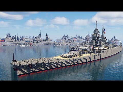 Minecraft 150 Navy Ships by endooo Review