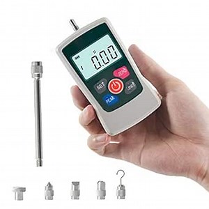 Max Load 2N Force Gauge Push Pull Force Meter Inner Sensor with 4 Units Conversion N Kg Lb Oz